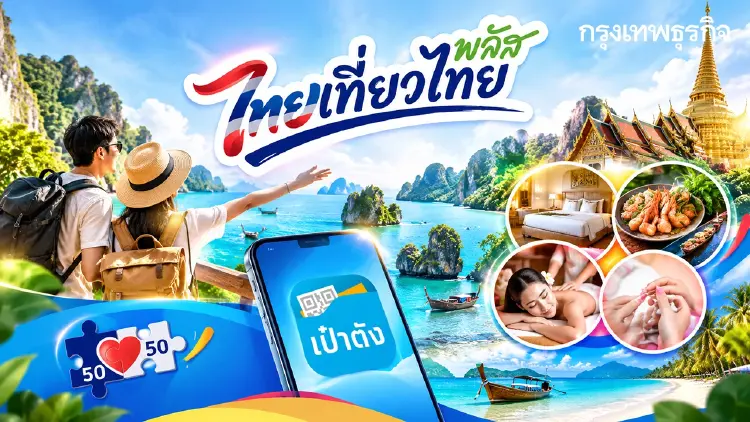 สรุปรัฐจ่าย 17,500 บาท ไทยเที่ยวไทยพลัส คนไทยกดให้ทัน 1 ล้านสิทธิ์
