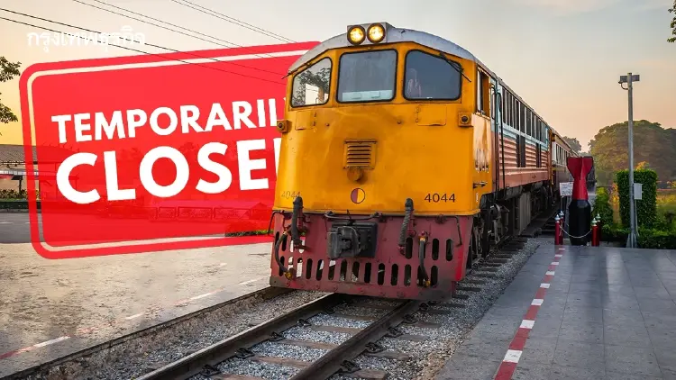 ปิดรถไฟท่ากิเลน-น้ำตก พิษน้ำท่วมถ้ำกระแซ ปรับเดินรถ 6 ขบวน