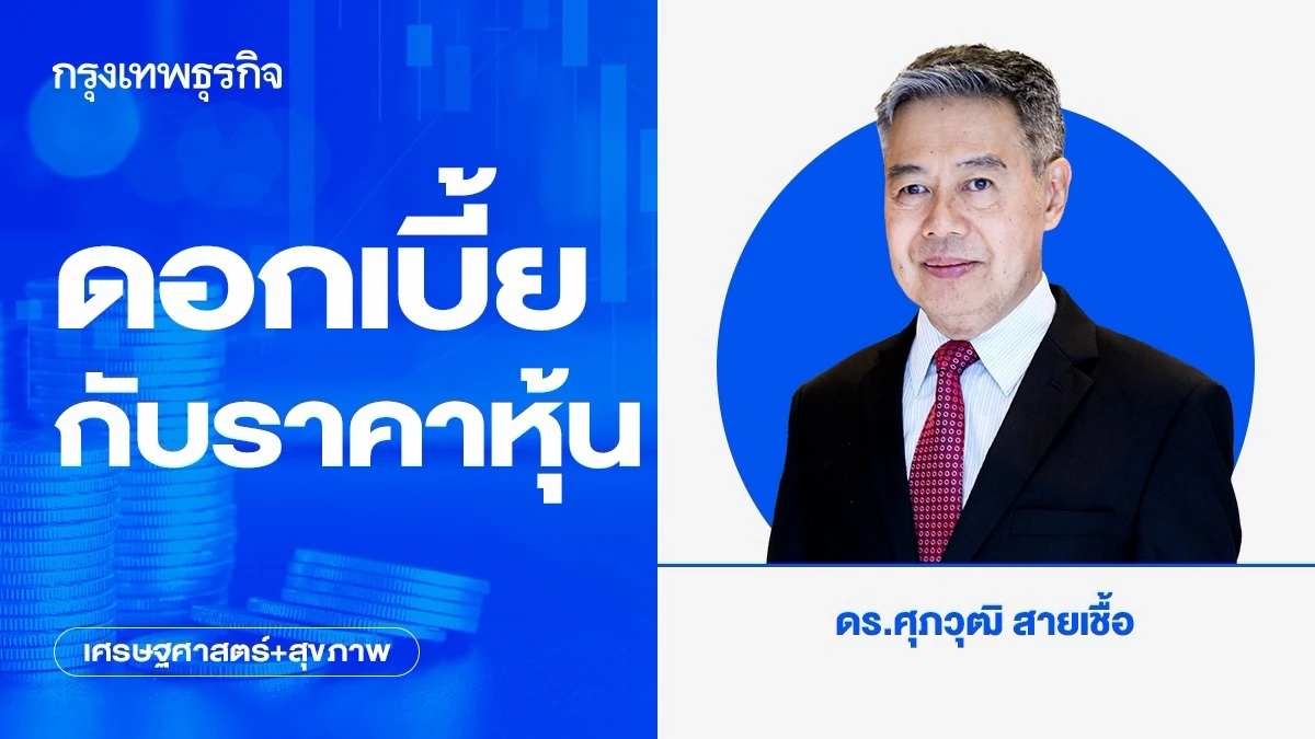 ดอกเบี้ยกับราคาหุ้น
