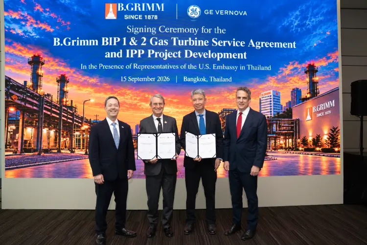 'บี.กริม-GE Vernova' ร่วมยกระดับเทคโนโลยีพลังงาน รับการเติบโตอาเซียน