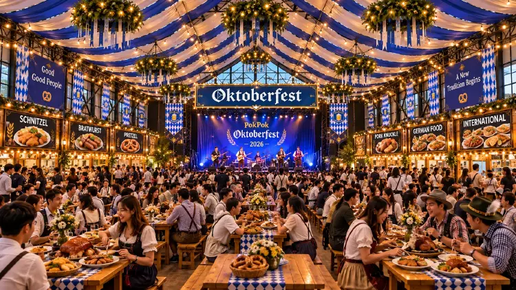 POKPOK ปักหมุดPokPok Oktoberfest 2026   สู่ริมแม่น้ำเจ้าพระยา