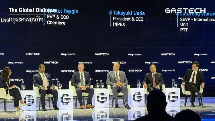 บิ๊กพลังงานฟันธงดีมานด์ LNG โตเท่าตัวปี 2050 ชูสัญญาระยะยาวสู้ราคาผันผวน