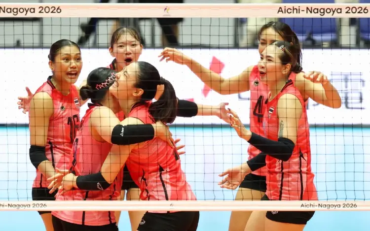 ต้านไม่ไหว! วอลเลย์บอลหญิงไทย พ่าย จีน 2-3 หล่นชิงทองแดง