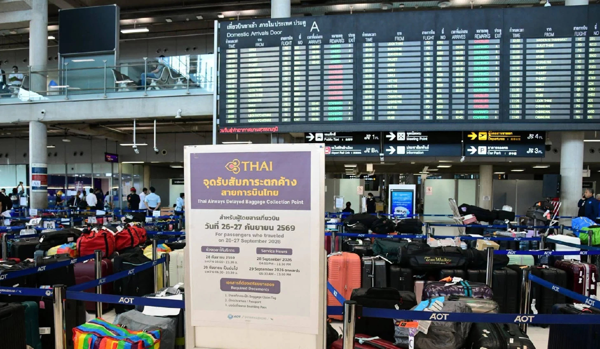 เปิดมาตรการกู้กระเป๋าตกค้างสุวรรณภูมิ ไปรษณีย์ไทยส่งฟรีถึงบ้าน