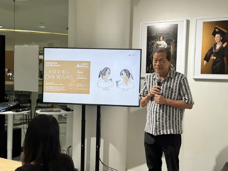บางกอก อาร์ต เบียนนาเล่ 2026 เปิด 'BAB TALK & Workshop' ชวนฝากความปรารถนาผ่านศิลปะกับ ‘Shin Min’