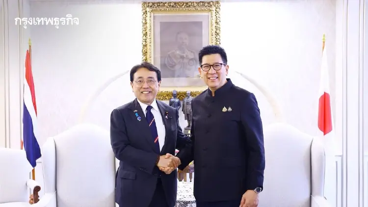 ‘เอกนิติ’ หารือ ‘รมว.อุตฯ’ ญี่ปุ่น เพิ่มลงทุนอุตสาหกรรมยานยนต์