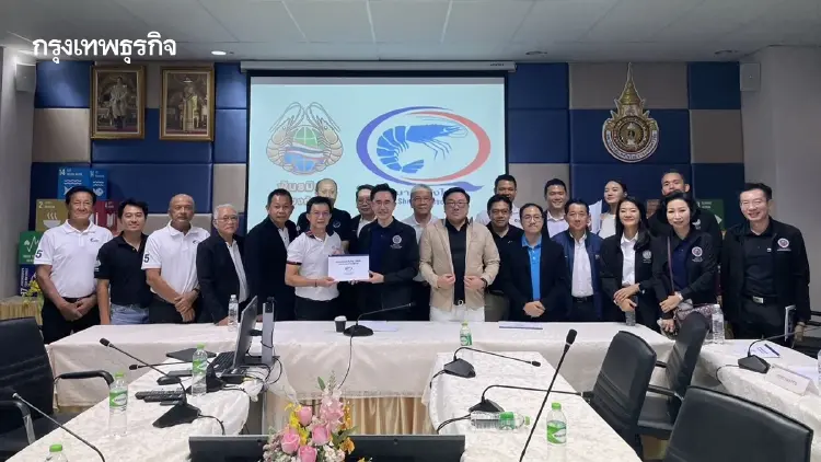 สมาคมกุ้งไทยยื่น ‘ยศชนัน’ ใช้ AI ตั้ง Hub of Knowledge ดันอัตรารอด ฟื้นแชมป์กุ้งโลก