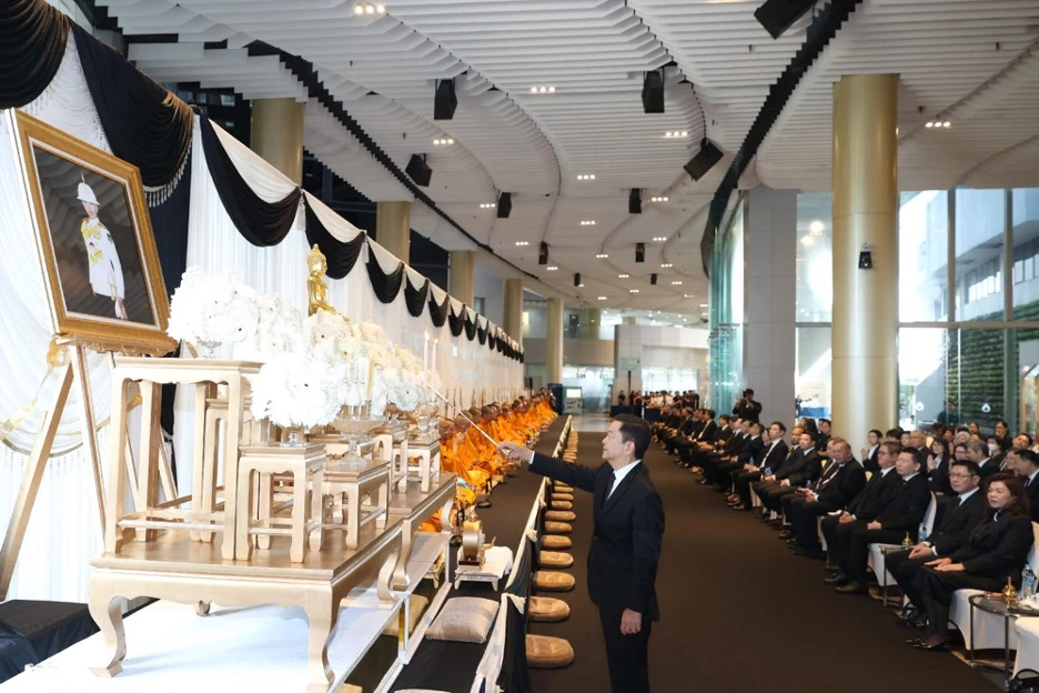 กลุ่ม ปตท. จัดพิธีบำเพ็ญกุศล 100 วัน อุทิศถวายแด่ สมเด็จพระเจ้าลูกเธอ เจ้าฟ้าพัชรกิติยาภาฯ
