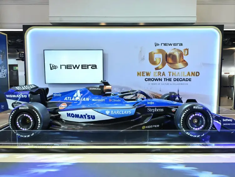 รถ F1 ส่งตรงถึงไทย ฉลอง 10 ปี ‘New Era’  ยกตลาดเอเชียแปซิฟิกโตสุดในโลก