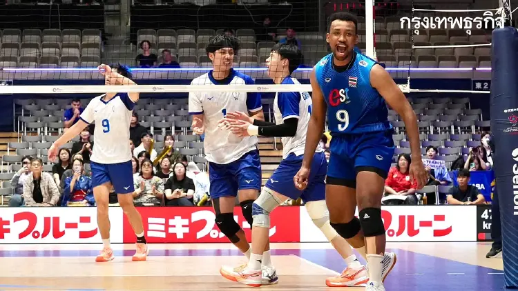 วอลเลย์บอลชายไทยดับซ่า ไชนีส ไทเป 3-2 เซต ผงาดแชมป์กลุ่ม ชิงแชมป์เอเชีย 2026