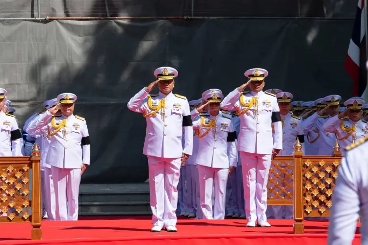 ผบ.ทร.คนใหม่ รับมอบหน้าที่  ประกาศ 'รบต้องชนะ' ปรับทัพรับภัยยุคใหม่