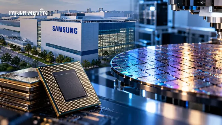 ชิป AI ขายหมดเกลี้ยงถึงปี 2027 'ซัมซุง' ทุ่มงบลงทุนเพิ่มกว่า 60%