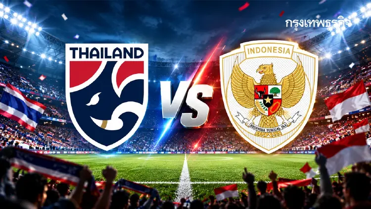 ถ่ายทอดสดนัดชิง 'ไทย พบ อินโดนีเซีย’ ดูบอลสดฟรี 'ฟีฟ่า อาเซียน คัพ 2026'