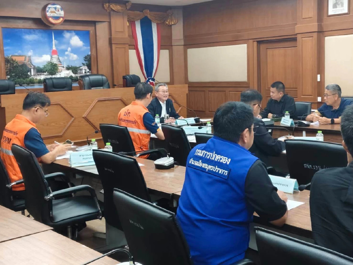 กว่า 100,142 ครัวเรือน สมุทรปราการ อนุมัติเงินเยียวยาน้ำท่วม