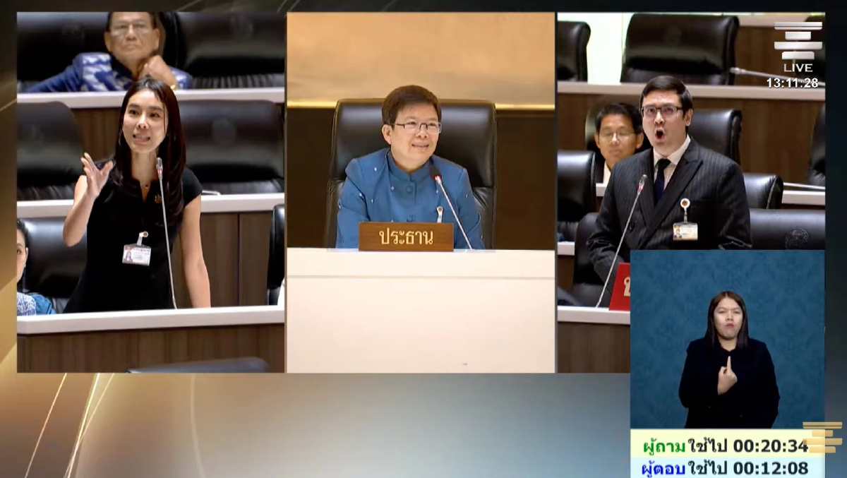 มัลลิกา ตะเพิด 'รังสิมันต์' ออกห้องประชุม ปมไม่ถอนคำพาดพิงสส.ภท.