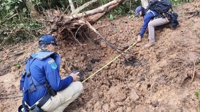 ทภ.2 พบอีก 2 ทุ่นระเบิด ใกล้จุดรถแบคโฮเหยียบบึ้ม ยังสรุปที่มา เวลาวางไม่ได้