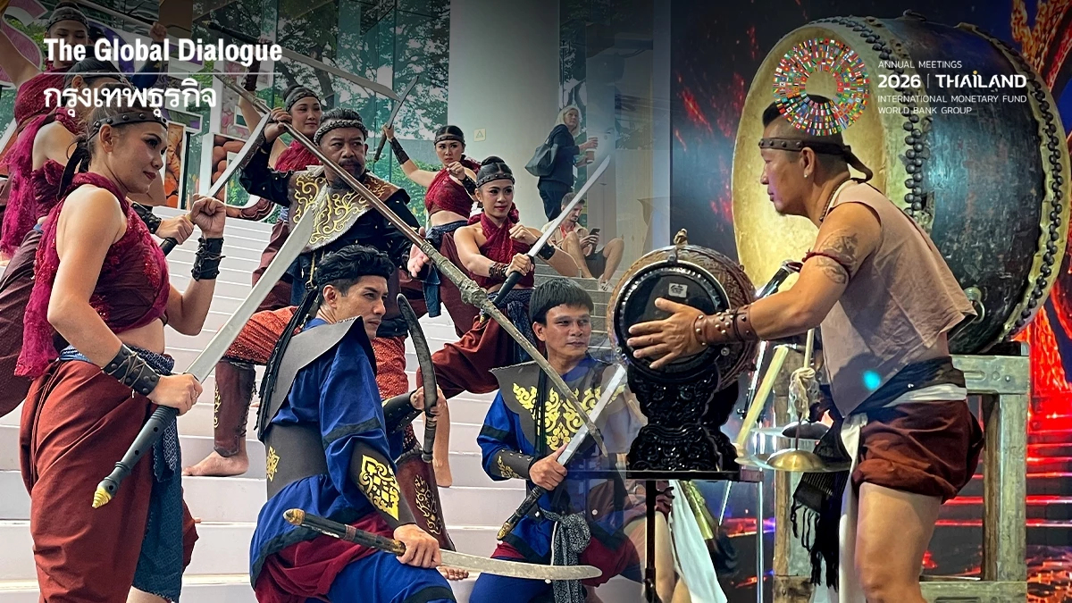 ซอฟต์พาวเวอร์ไทย กระบี่กระบอง กลองศึก Thai Fight ใน IMF-World Bank 2026