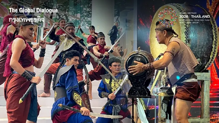 ซอฟต์พาวเวอร์ไทย กระบี่กระบอง กลองศึก Thai Fight ใน IMF-World Bank 2026