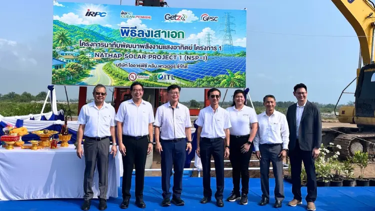 โครงการนาทับพัฒนาพลังงานแสงอาทิตย์ NSP-I สงขลา เริ่มก่อสร้างอย่างเป็นทางการ