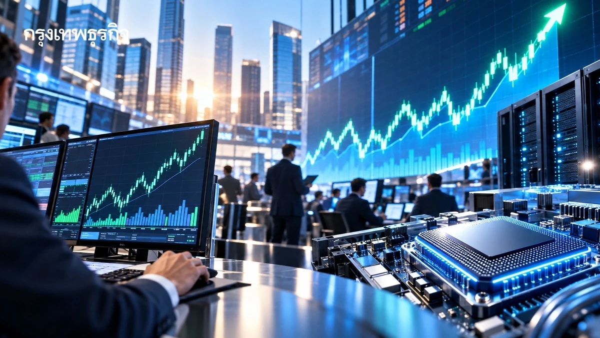 ฟิวเจอร์ส NASDAQ ปรับขึ้น นักลงทุนเริ่มเข้าช้อนซื้อหุ้นกลุ่ม AI