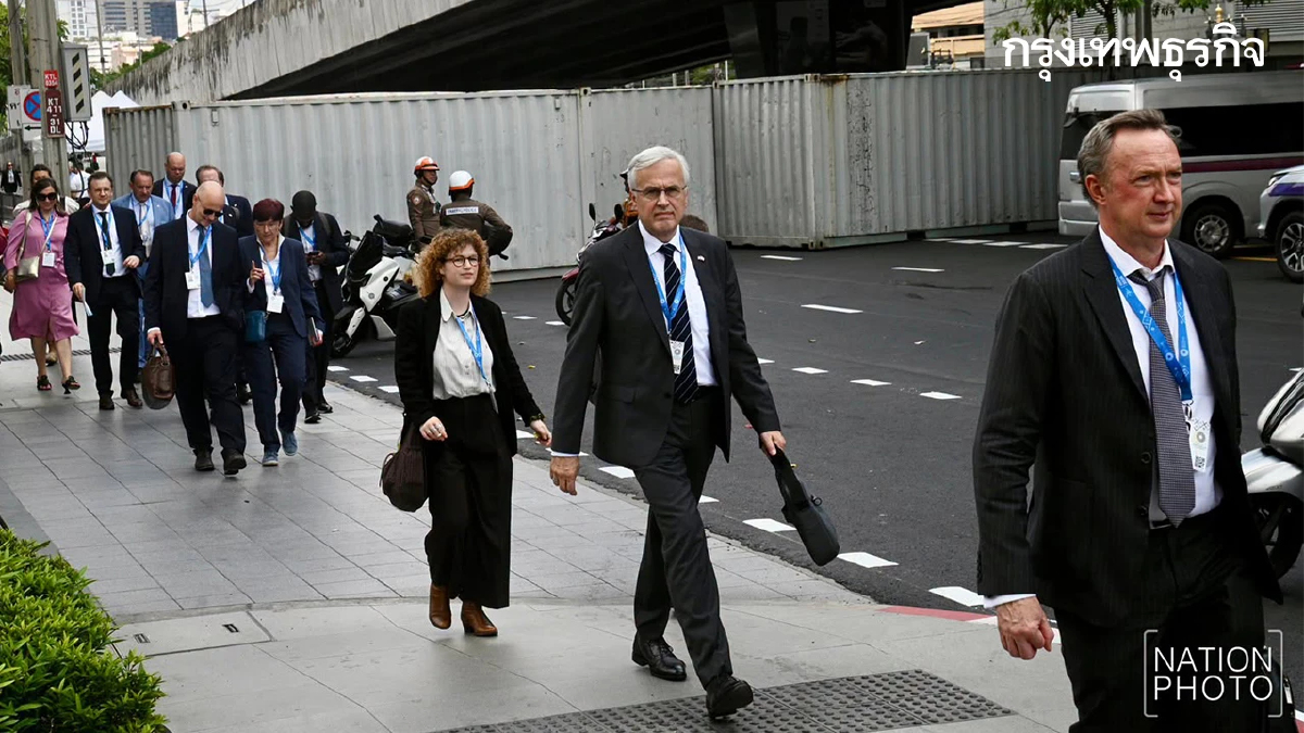 ปิดล็อกแยกพระราม 4 ตั้งตู้คอนเทนเนอร์คุมเข้ม รับประชุม IMF-World Bank 2026