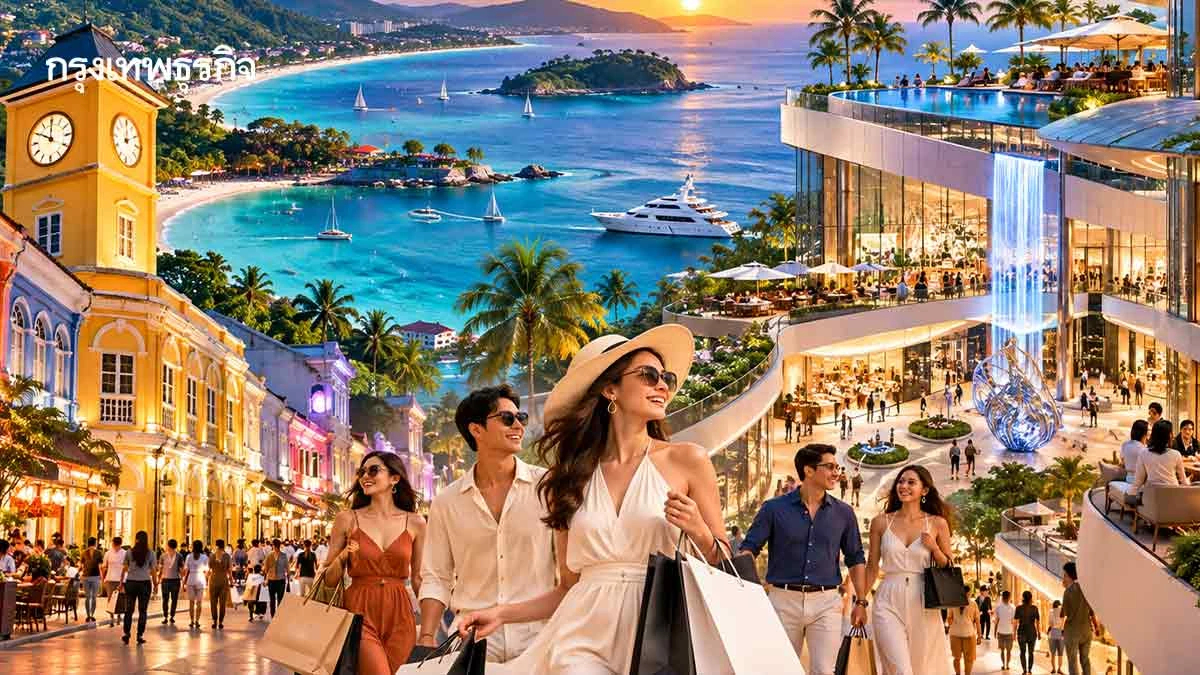 ค้าปลีกจุดพลุ! ภูเก็ต Destination Economy  เปลี่ยนเมืองท่องเที่ยวสู่ศูนย์รวมไลฟ์สไตล์ระดับโลก
