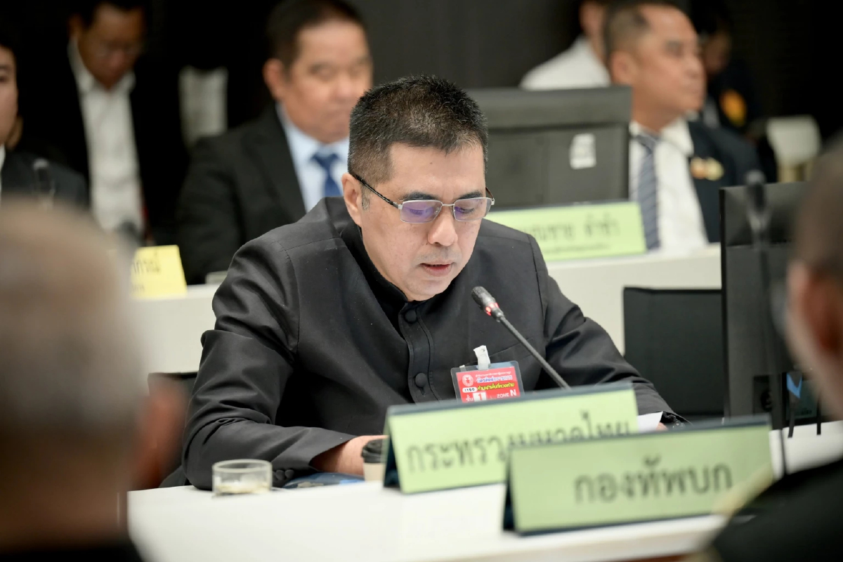 รองปลัด มท.แจง กมธ.มั่นคงฯ ย้ำ 5 แนวทางจัดการชายแดนไทย-กัมพูชา