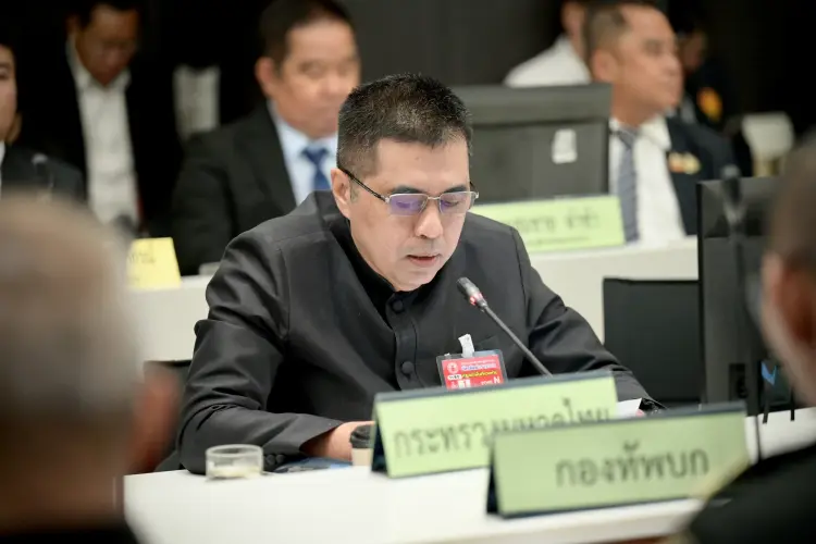 รองปลัด มท.แจง กมธ.มั่นคงฯ ย้ำ 5 แนวทางจัดการชายแดนไทย-กัมพูชา