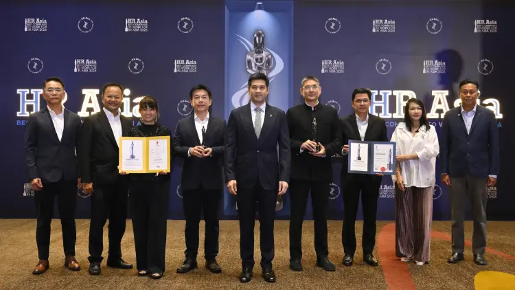 บุญรอดฯ คว้า 2 รางวัล HR Asia องค์กรน่าร่วมงาน-องค์กรสร้างคน