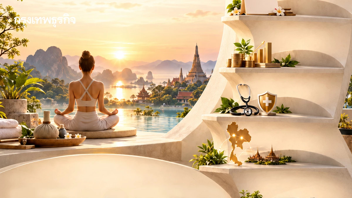 เมื่อโลกการเงินมาพบเศรษฐกิจสุขภาพ 'ประเทศไทย' ขอบฟ้าใหม่ Wellness&Longevity