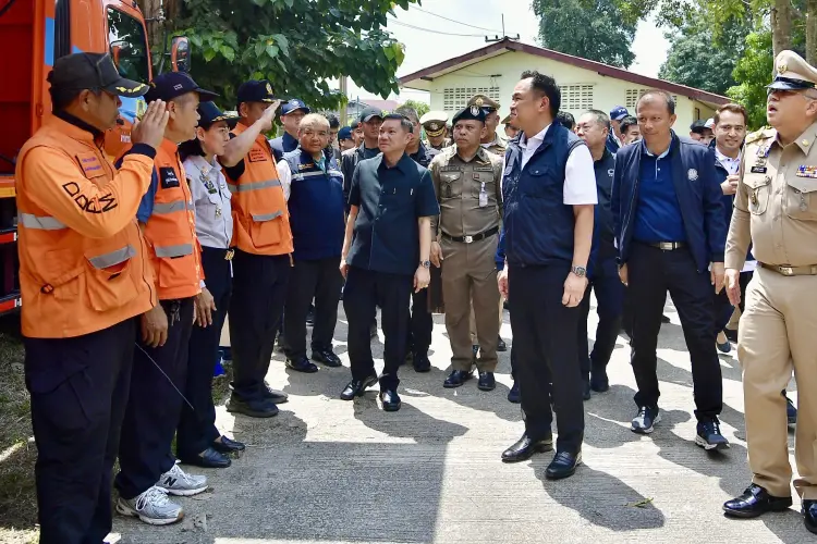 'อนุทิน' สายตรงจากบุรีรัมย์ บัญชาการทุกจว.รับมือน้ำท่วม