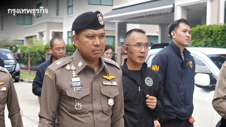 ตร. บุกค้นบ้านหรูย่านสายไหม ทลายแก๊งสแกมเมอร์จีน รวบ 14 ผู้ต้องหา