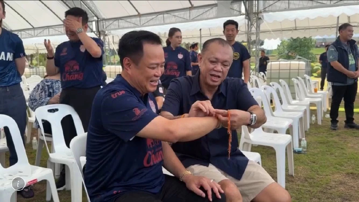 ครบรอบ 68 ปี 'เนวิน' อวยพร 'อนุทิน' เป็นนายกฯจนเบื่อ