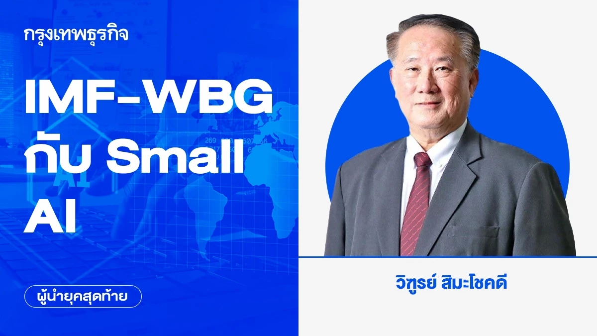 IMF-WBG กับ Small AI