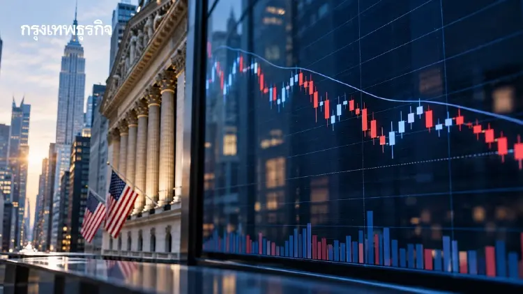 S&P 500 ปิดลบเล็กน้อย หลังธนาคารใหญ่ประกาศผลประกอบการ