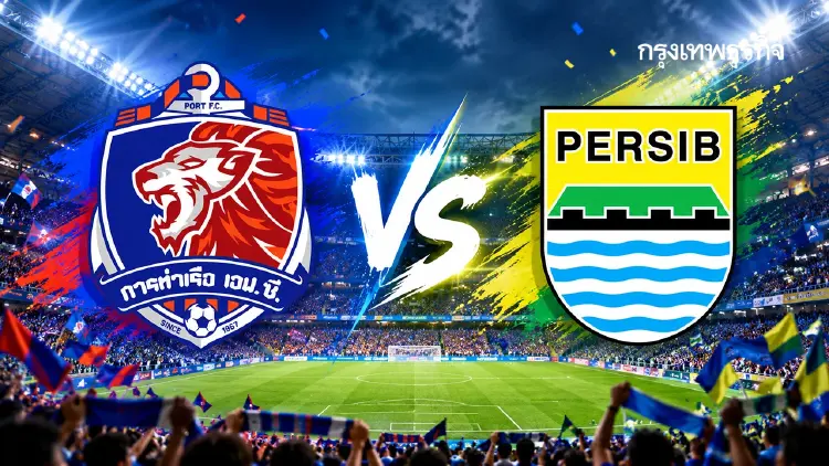 ดูบอลสด ‘การท่าเรือ เอฟซี พบ เปอร์ซิบ บันดุง’ ถ่ายทอดสด Shopee Cup