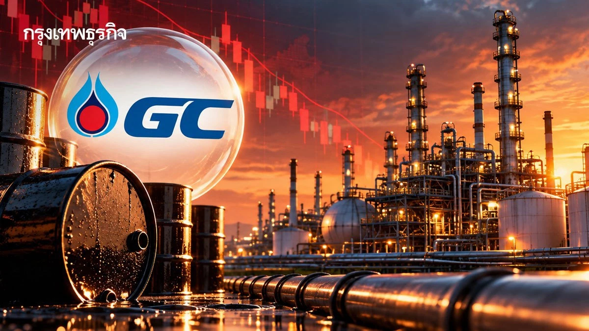 หุ้นโรงกลั่น-ปิโตรฯ ดิ่งยกแผง PTTGC ร่วงนำ 5.07% เซ่นน้ำมันลง-จับตาการเมืองอิสราเอลเปลี่ยนขั้ว