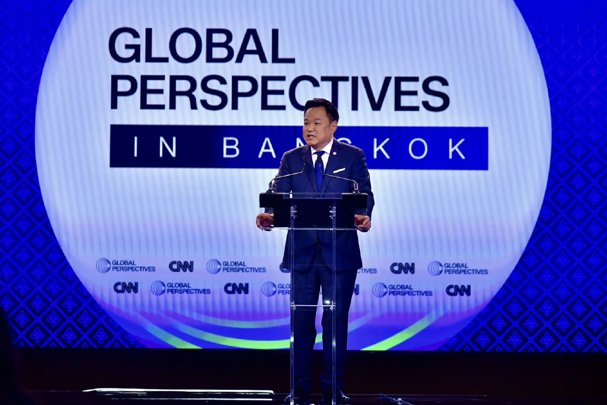 'อนุทิน' เปิดงาน 'CNN Global Perspectives' ยันไทยพร้อมเชื่อมโลก ดึงการลงทุนเข้าประเทศ