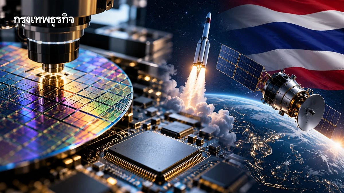 จับตา 3 ยุทธศาสตร์ไทย! เตรียมตั้งศูนย์ชิป 8 แห่ง-ลุยอวกาศ NASA