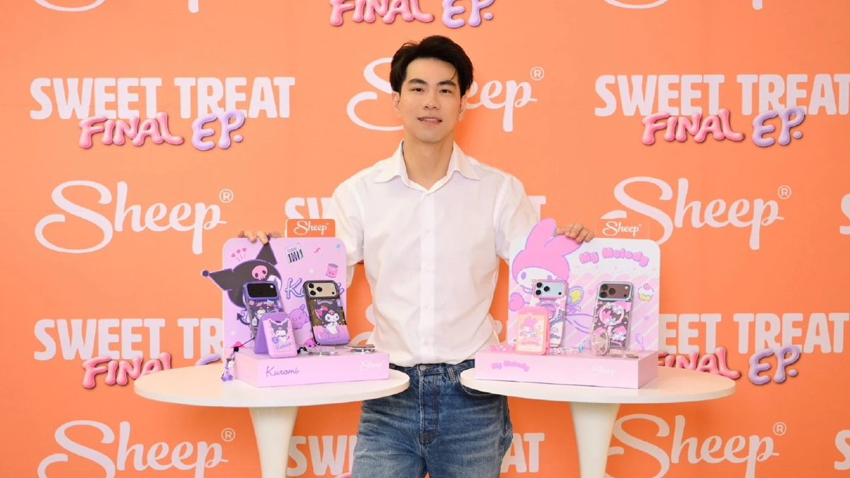 SHEEP ดึง 'ตี๋ตี๋-ป๋อ' เปิดตัวคอลเลกชัน Kuromi & My Melody