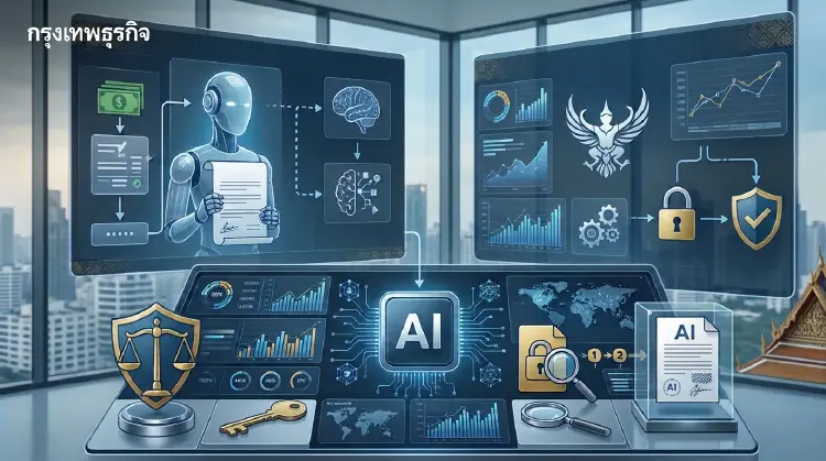 'Autonomous AI' กดดันธุรกิจ เผชิญโจทย์ใหญ่ 'กฎหมาย–ธรรมาภิบาล'