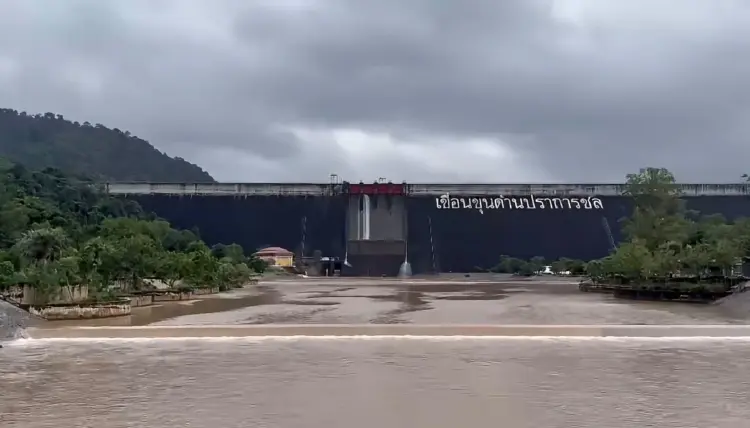 ว่อน! ปมประตูระบายน้ำ เขื่อนขุนด่านปราการชล กรมชลประทานยันใช้งานได้ปกติ