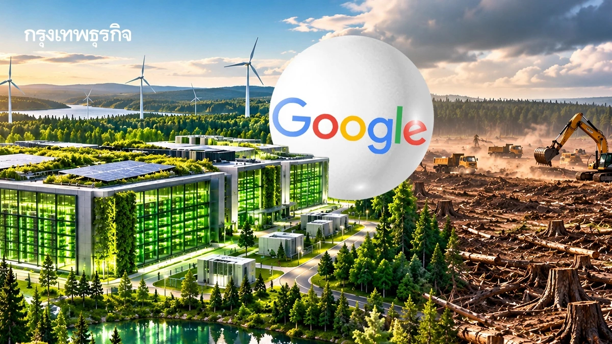 Green Data Center ยังเขียวอยู่ไหม? หลัง Google ถางป่ากว่า 3,125 ไร่ ในฟินแลนด์