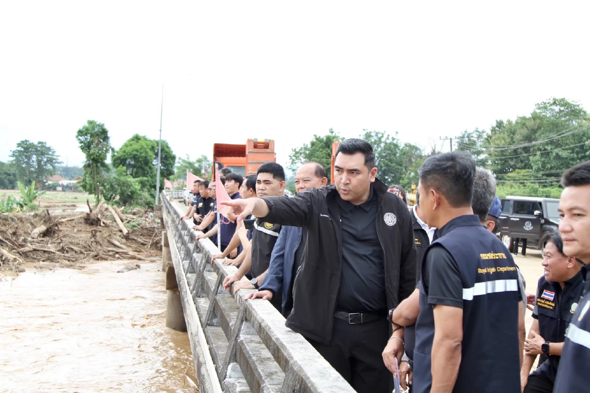 รมช.เกษตรฯ สั่งจัดชุดเฉพาะกิจ-ตั้งศูนย์พักพิงรับมือฝนตก - กรมชลฯ เกาะติดแถลงสถานการณ์น้ำ