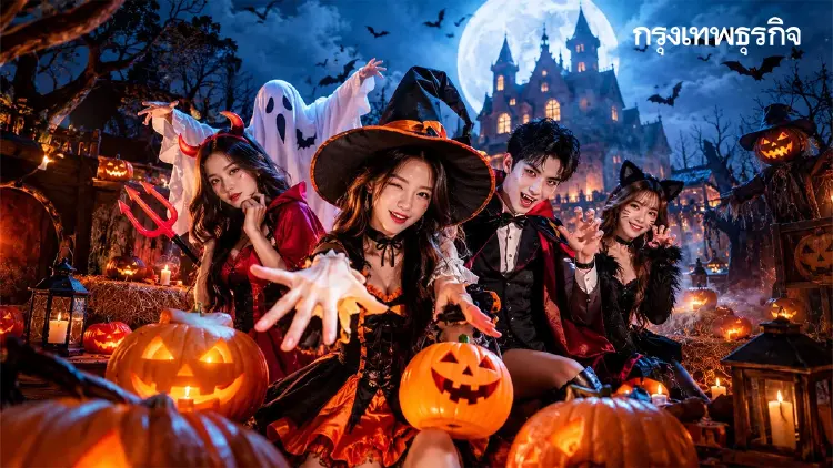 มัดรวม 100 แคปชั่นวันฮาโลวีน 2569 (Halloween 2026) คำคมวันปล่อยผี