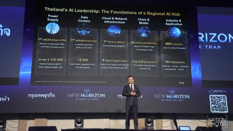 'หัวเว่ย' กางโรดแมปดันประเทศไทย สู่ 'Regional AI Hub' อาเซียน
