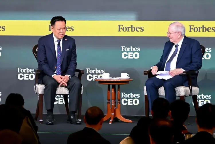 นายกฯ ร่วมเวที Forbes Global ที่สิงคโปร์ ชูศักยภาพไทย เชื่อมโลก พร้อมรับการลงทุน