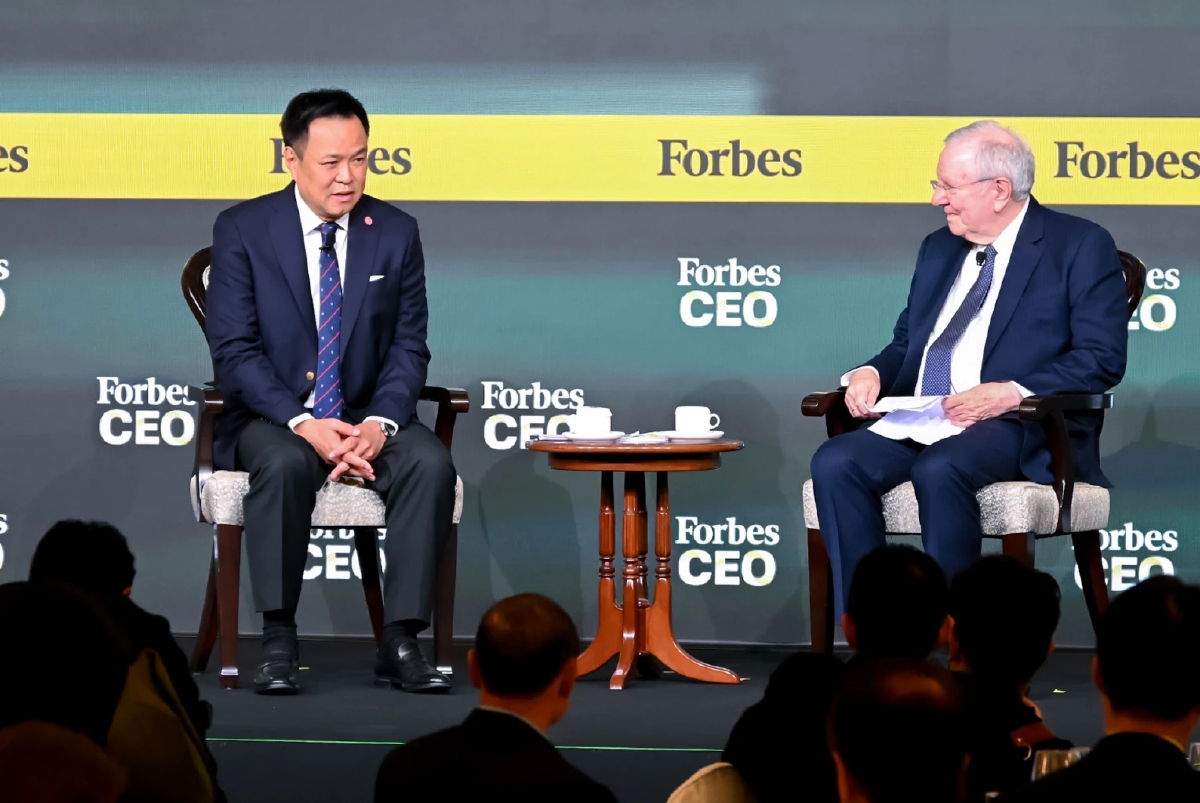 นายกฯ ร่วมเวที Forbes Global ที่สิงคโปร์ ชูศักยภาพไทย เชื่อมโลก พร้อมรับการลงทุน
