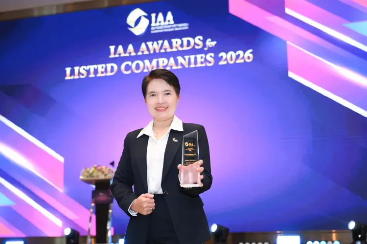 ‘ไทยยูเนี่ยน กรุ๊ป’ คว้ารางวัล Outstanding CFO กลุ่มอาหาร จาก IAA