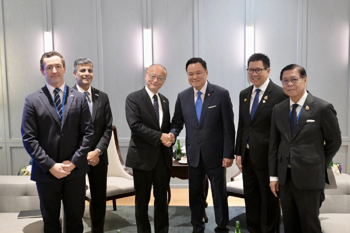 'อนุทิน' หารือประธาน ADB ขยายความร่วมมือทางการเงิน หนุนโปรเจ็กบริหารจัดการน้ำ